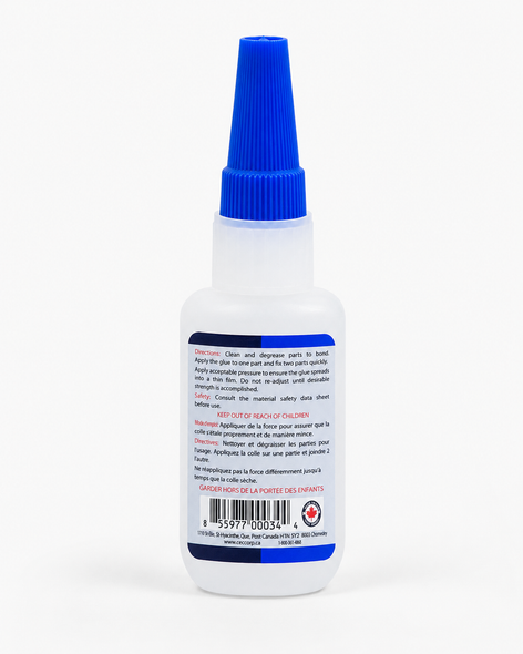 CEC CORP -  C-BOND - Thin CA glue  1 oz  