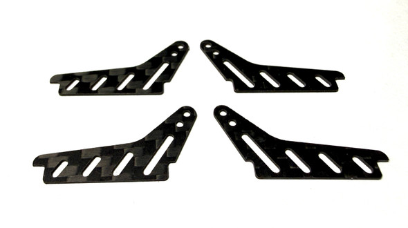 Carbon Fiber Ares / Clik Control Horns (4 pc's)