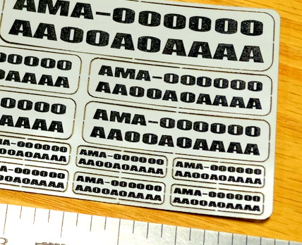 ACCESSORIES - FAA Label Ordering - Twisted Hobbys Inc.