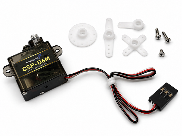 Crack Series Pro - CSP-D6M 6g Digital Micro Metal Gear Servo