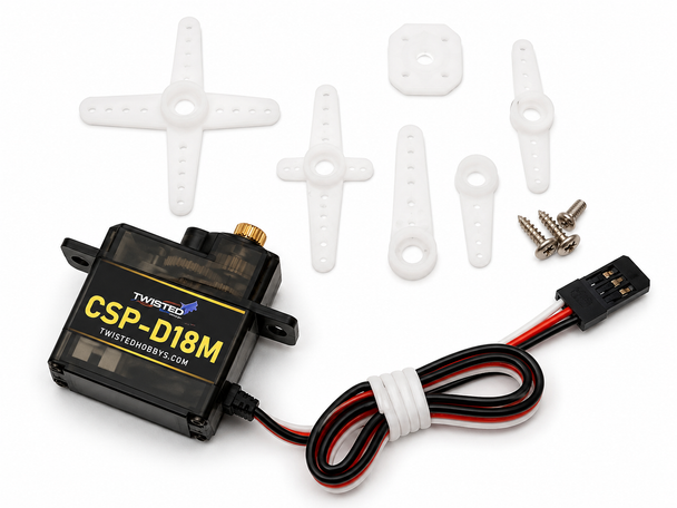 Crack Series Pro - CSP-D18M 18g Digital Micro Metal Gear Servo