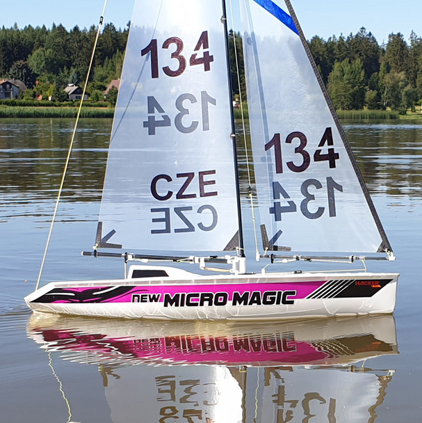Hacker Models 21" nMM Micro Magic Sailboat Race Yacht   "Kit" 