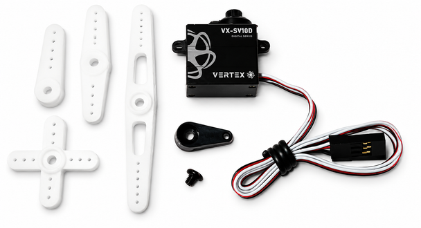 Vertex - VX-SV10D 10g Metal Case & Gear Servo