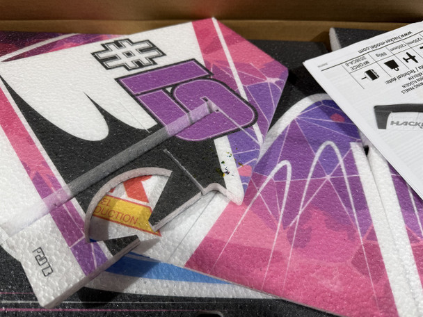 HM 48" EPP Edge 540 Race w/ removable wings - Cosmic (Print defect)