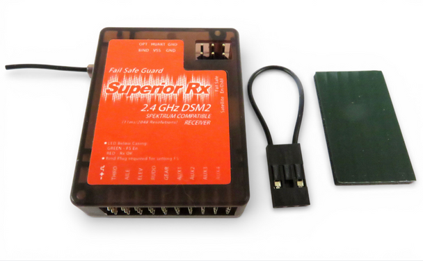 Receiver 10CH DSM2 CRACK-SERIES 2.4Ghz Spectrum/JR