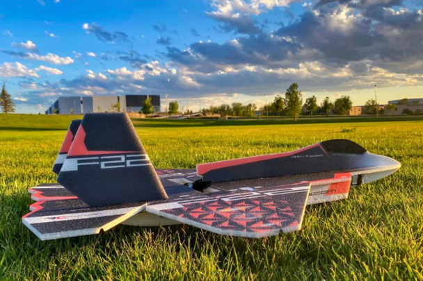 TH 29" EPP F-22 Raptor Jet