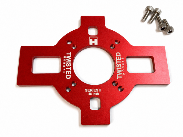 TMW 41-48" Universal Alum Motor Mount - RED -