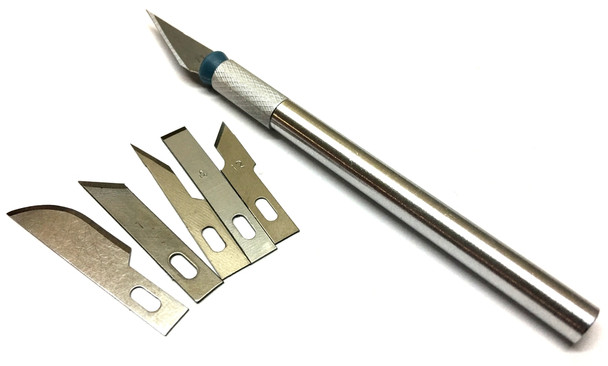 Hobby Knife - 7 Blades - Tool Set