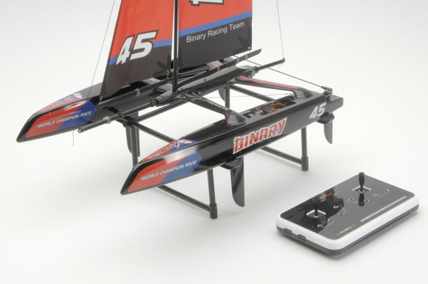 Joysway Binary Red 2.4Ghz Mini Catamaran boat ARTR RC 8807R