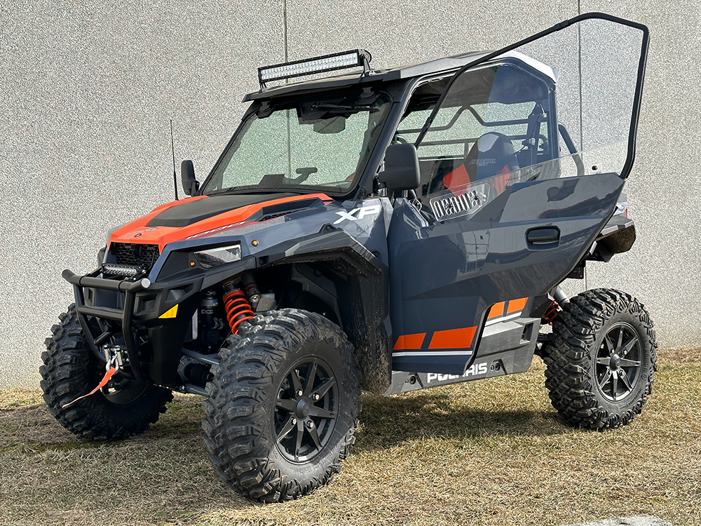 Polaris General Hard Coated Polycarbonate Upper Doors Kit UTV Direct