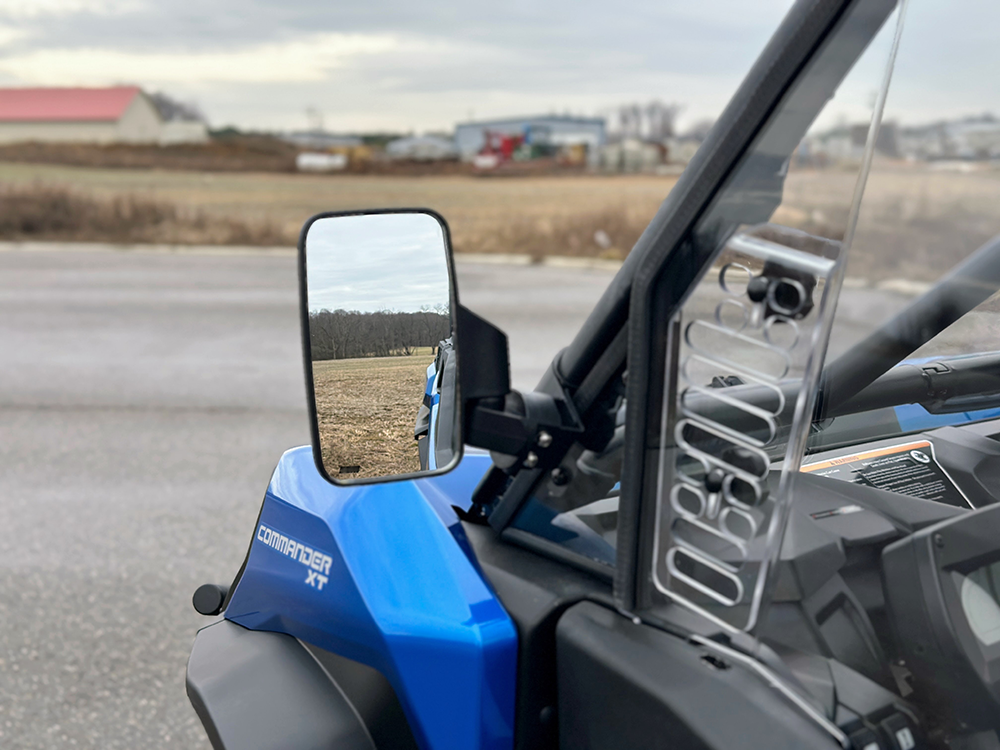 Hemp Pickers ミラー Wide Angle Side Mirror for Polaris / Can-Am – Kemimoto