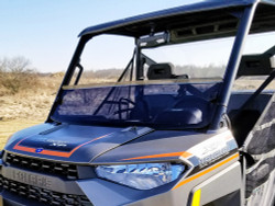 Polaris Ranger Full-Size 2013-Current TINTED SHORT Windshield By Spike