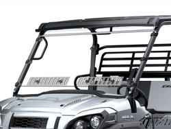 Kawasaki Mule Pro-FXR Full Scratch Resistant  Windshield W/Dual Vents