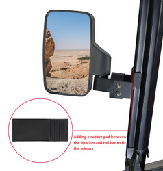 SCM Side View Mirrors for Pro-Fit Roll Cages (1 pair) SCM Side View Mirrors for Pro-Fit Roll Cages (1 pair)