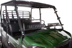 Kawasaki Mule PRO-FX and FX/T Windshield W/Dual Vents-Hard Coated