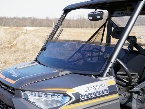 Polaris Ranger Full-Size 2013-Current TINTED SHORT Windshield By Spike