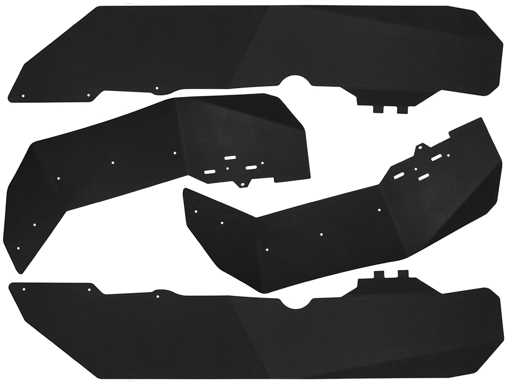 Polaris RZR XP1000/Turbo-S Fender Flares - Spike Powersports
