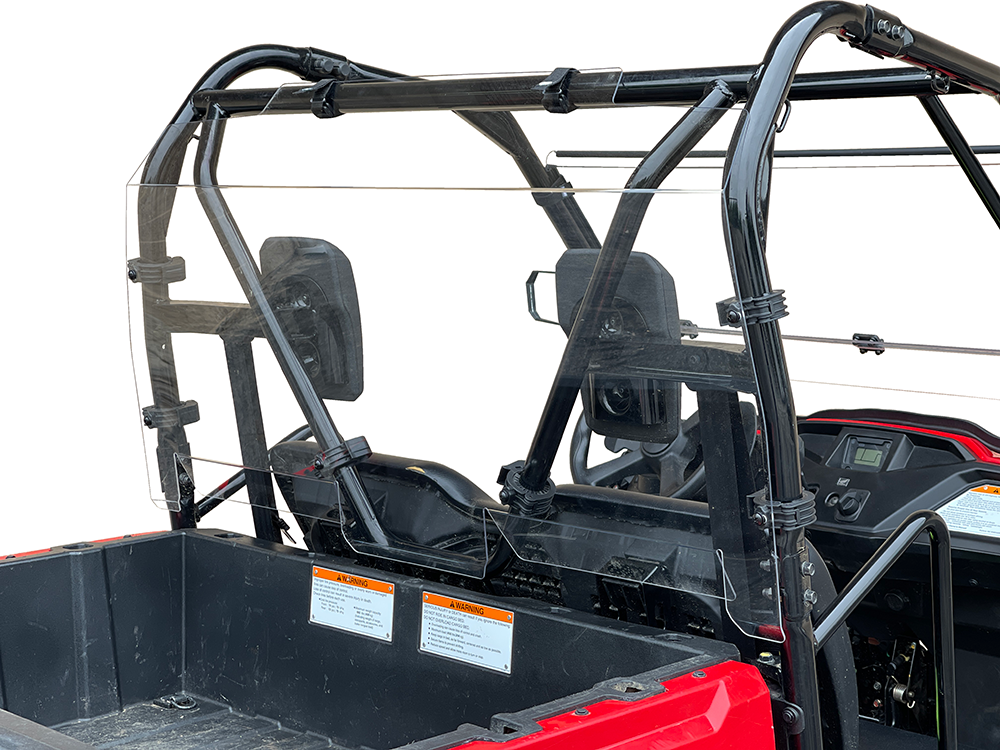 Honda Pioneer 520 Rear Windshield-GP - Spike Powersports