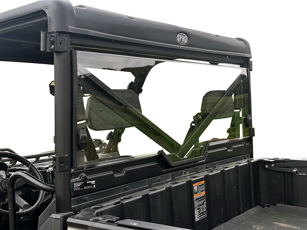 Polaris Ranger 1000/XP 1000/Kinetic Rear Windshield - Spike