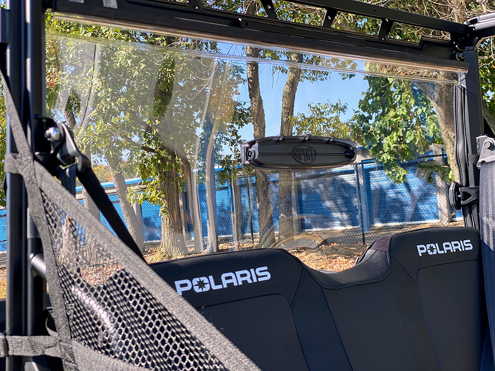 Polaris Ranger Mid-Size Rear Vented Windshield - Spike Powersports