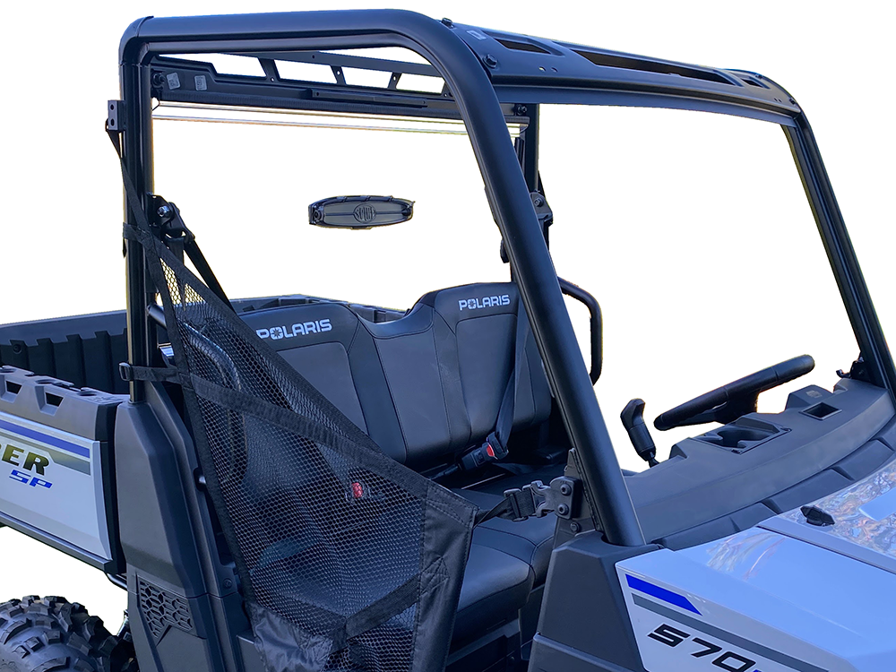 Polaris Ranger Mid-Size Rear Vented Windshield - Spike Powersports