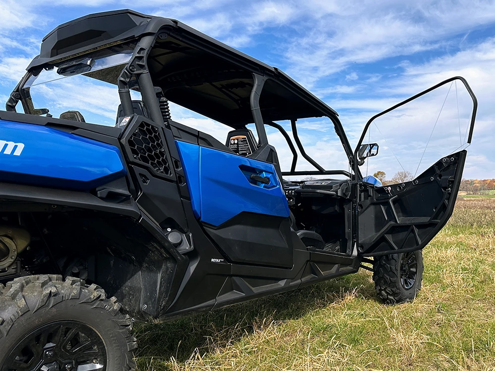 Can Am Commander 1000 MAX Hard Upper Doors Windows Kit Scratch