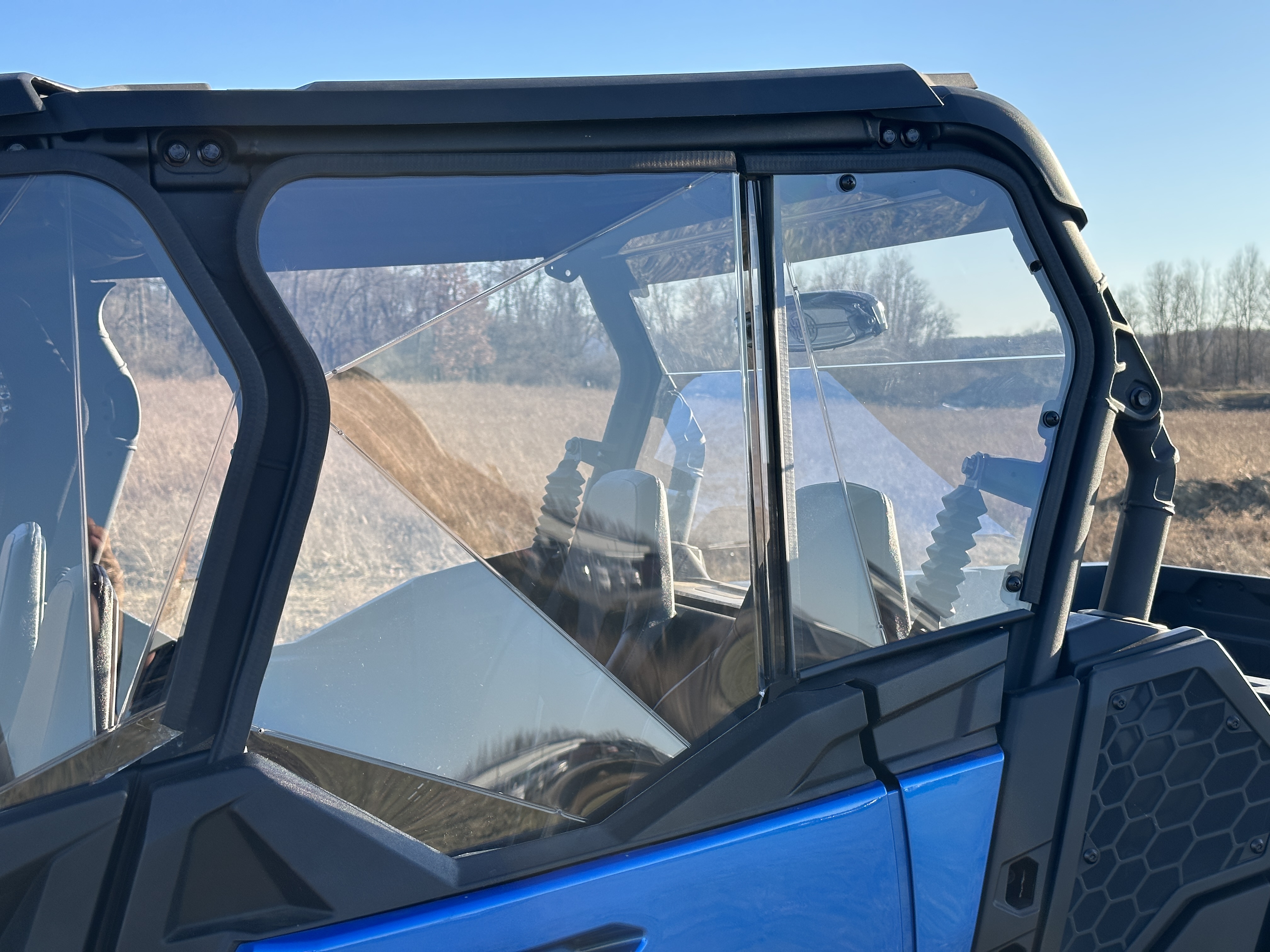 Can Am Commander MAX Venting Polycarbonate Upper Doors Kit | UTV