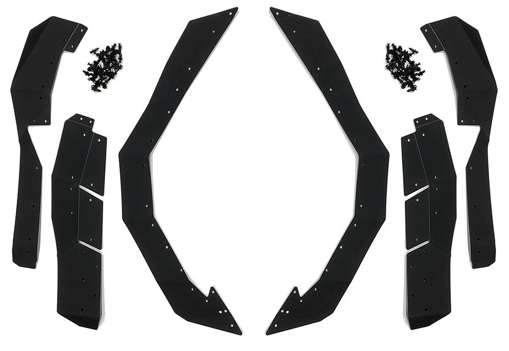 サンダーブレイカー Polaris General XP Fender Flares | SPIKE POWERSPORTS