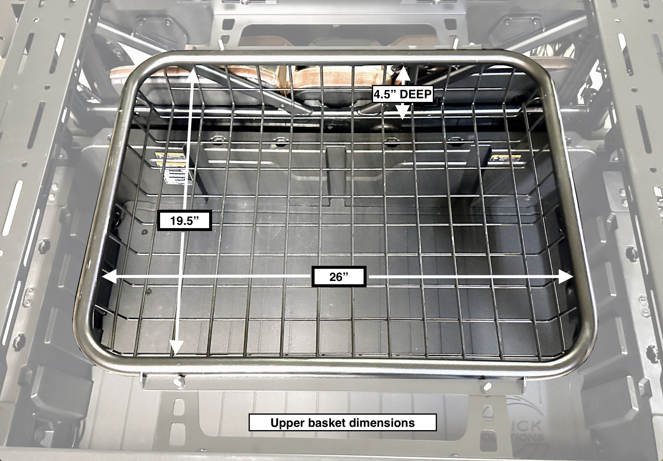 Kawasaki Ridge Utility Bed Rack
