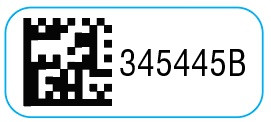 0.30" X 0.70" WHITE