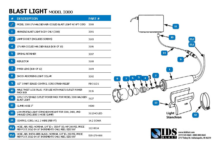 3300-LD Line Drawning