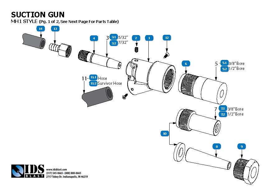 Empire-NO1-Gun-LD Line Drawning