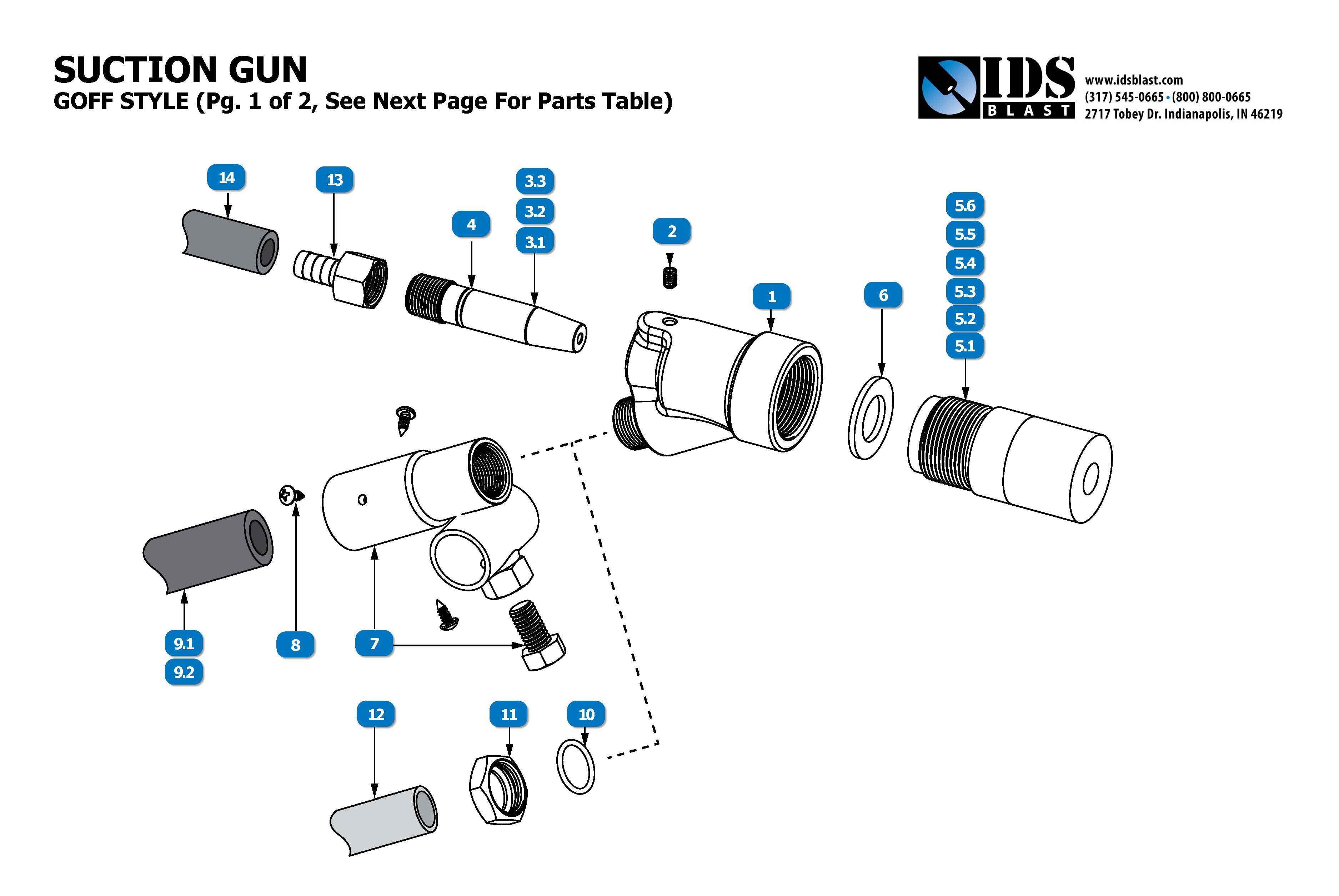 Goff-Gun-LD Line Drawning