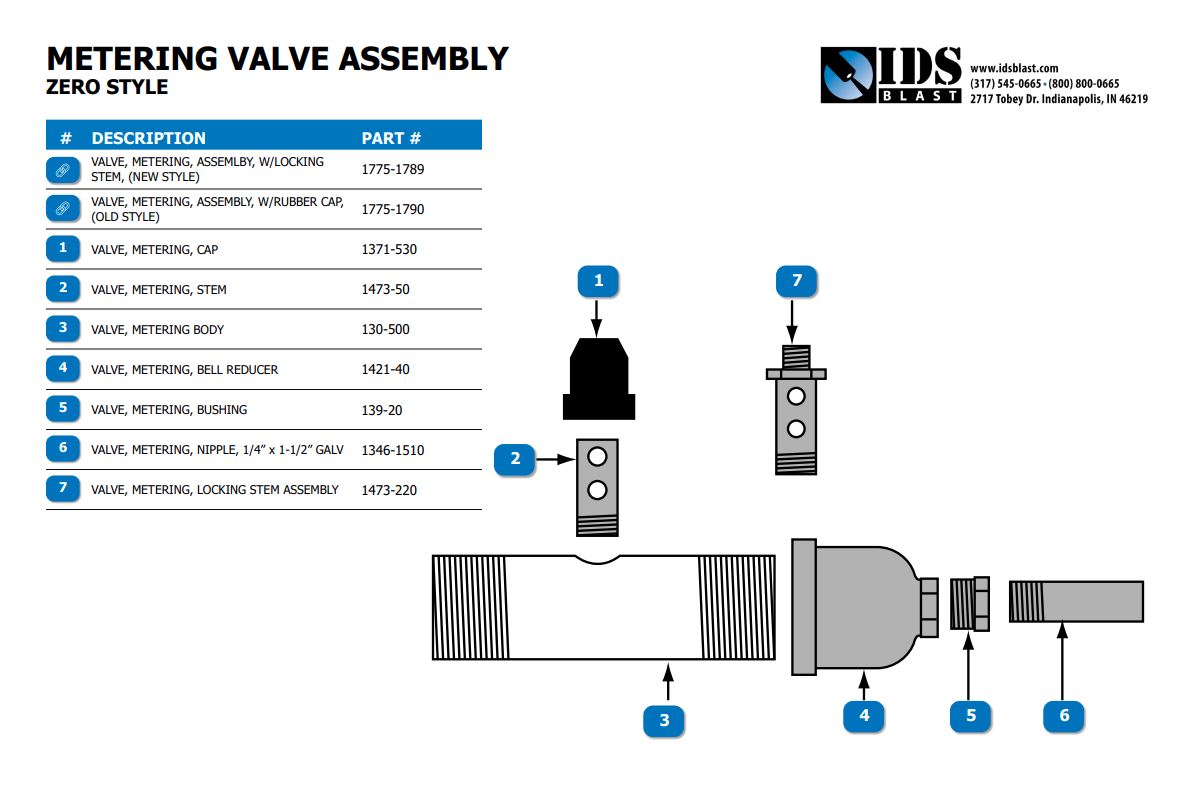 LD-METERING-VALVE Line Drawning