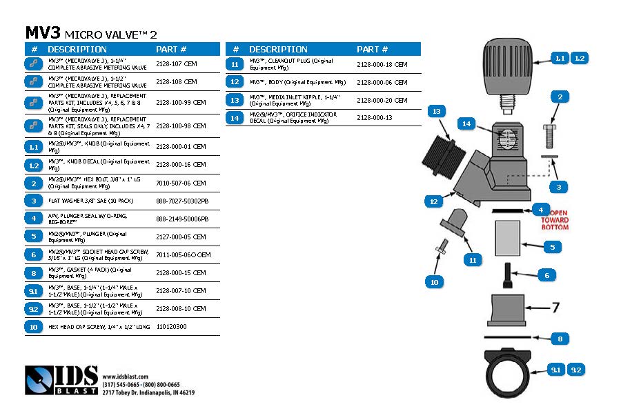 MicroValve-3-LD Line Drawning