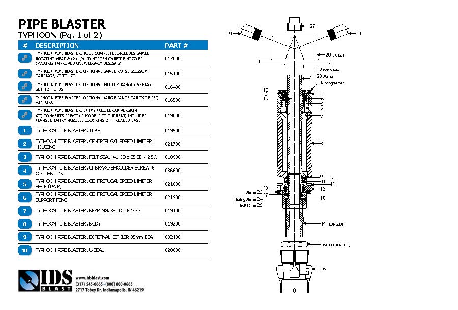 TYPHOON-LD Line Drawning