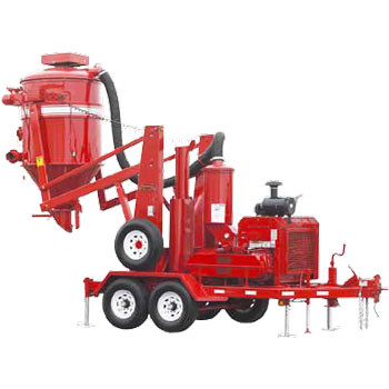 HURRICANE 500EL TRAILER MOUNTED INDUSTRIAL VACUUM 1800 CFM CAPABLE OF