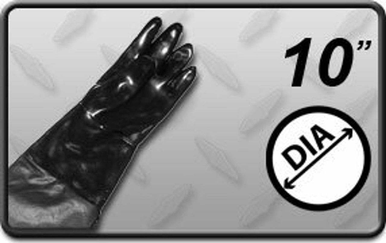 10" DIAMETER GLOVES