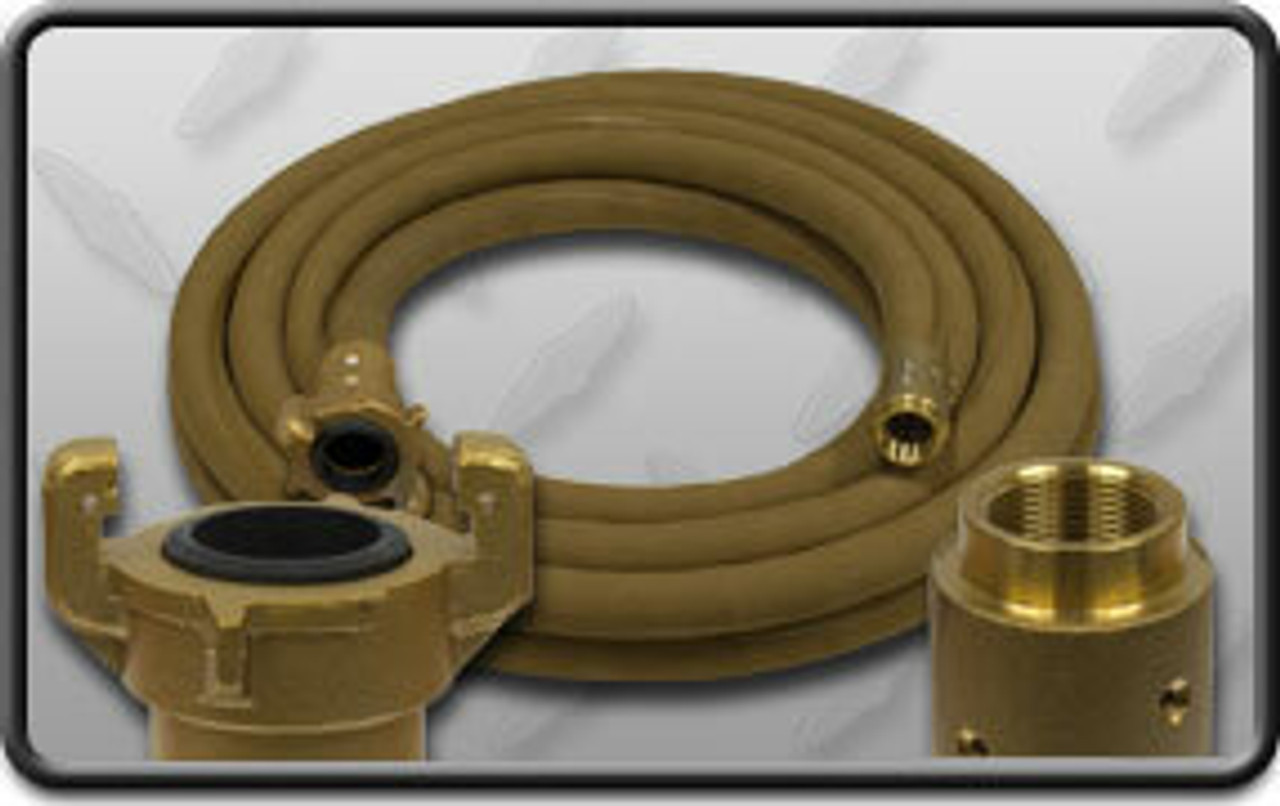 FULL PORT ASSEMBLIES - BRASS COUPLINGS