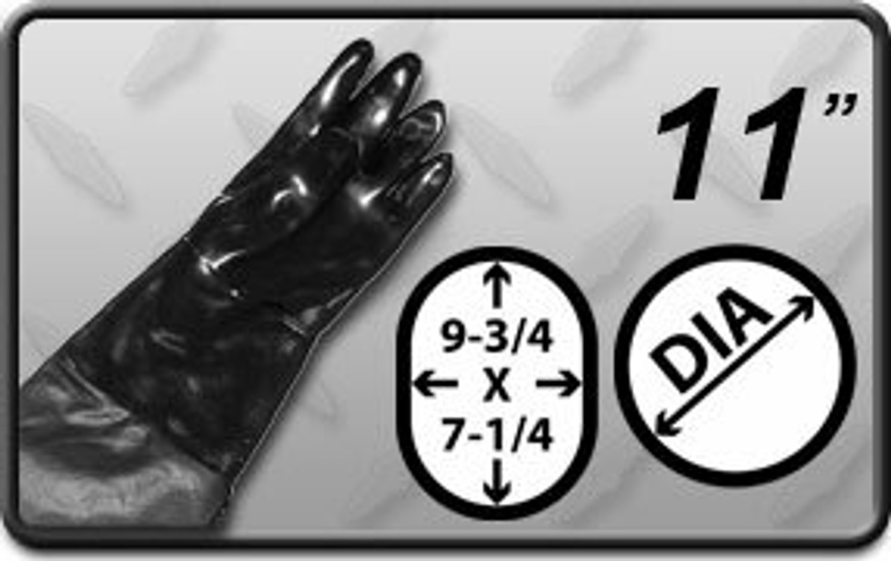 11" DIAMETER GLOVES