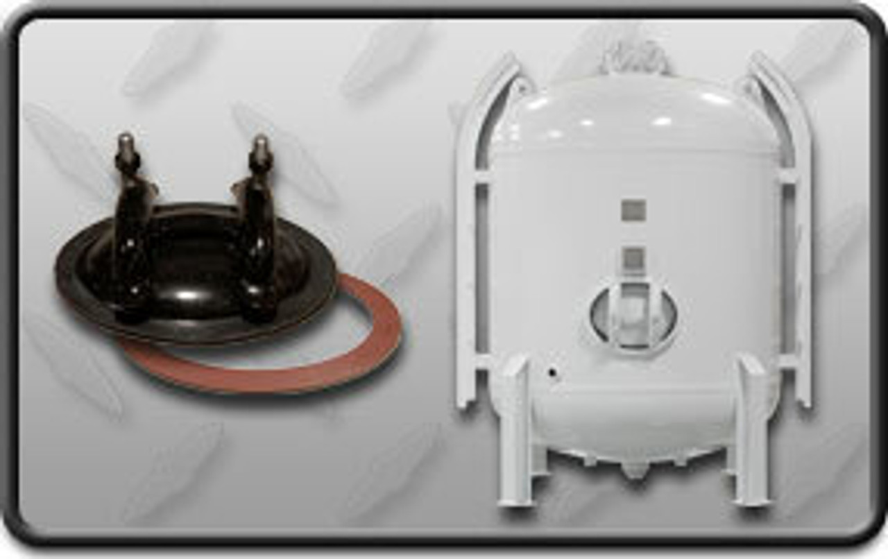 120 CU FT PRESSURE VESSEL & COMPONENTS