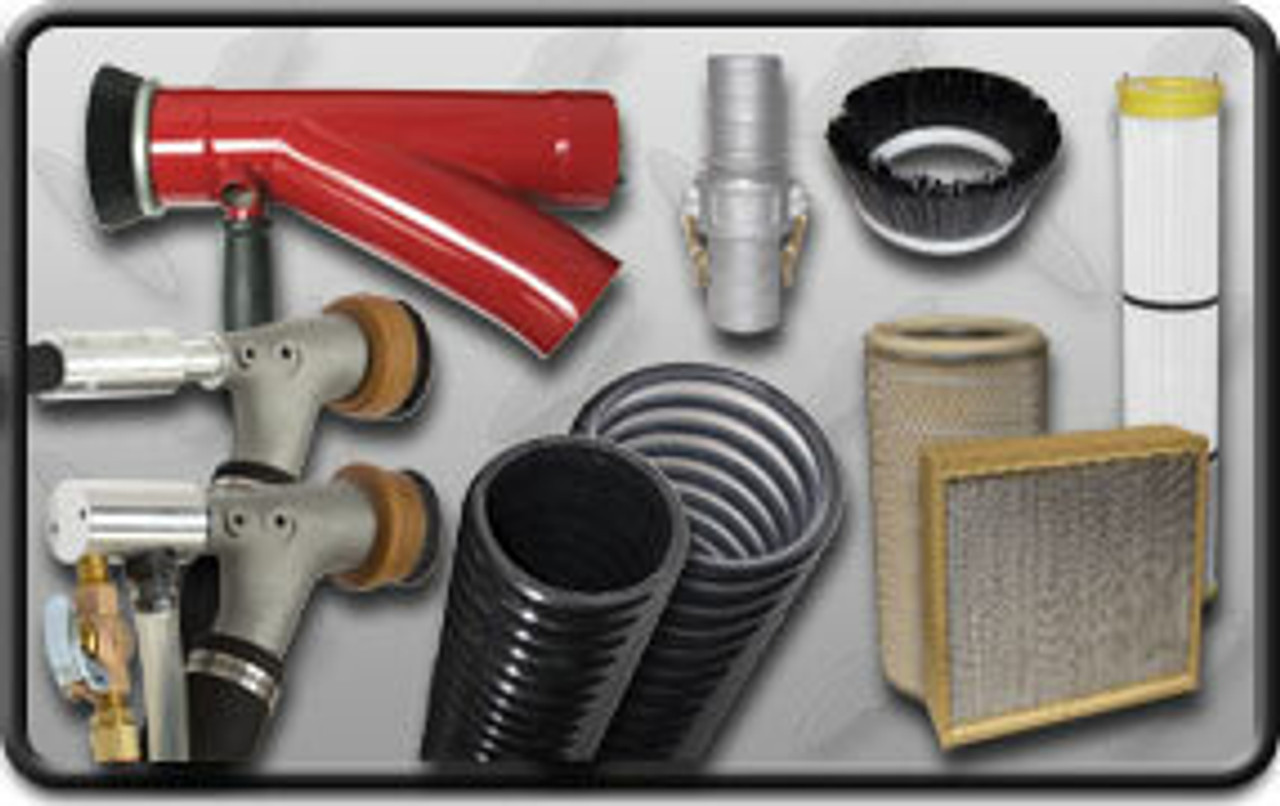 VACUUM BLASTING COMPONENTS HOSE & FILTERS