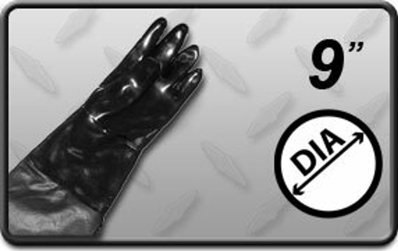 9" DIAMETER GLOVES