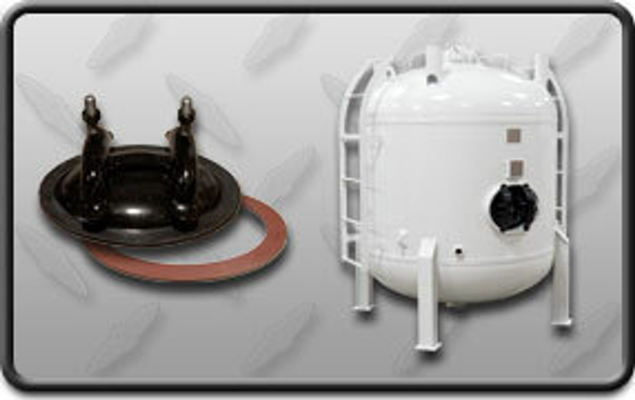 100 CU FT PRESSURE VESSEL & COMPONENTS