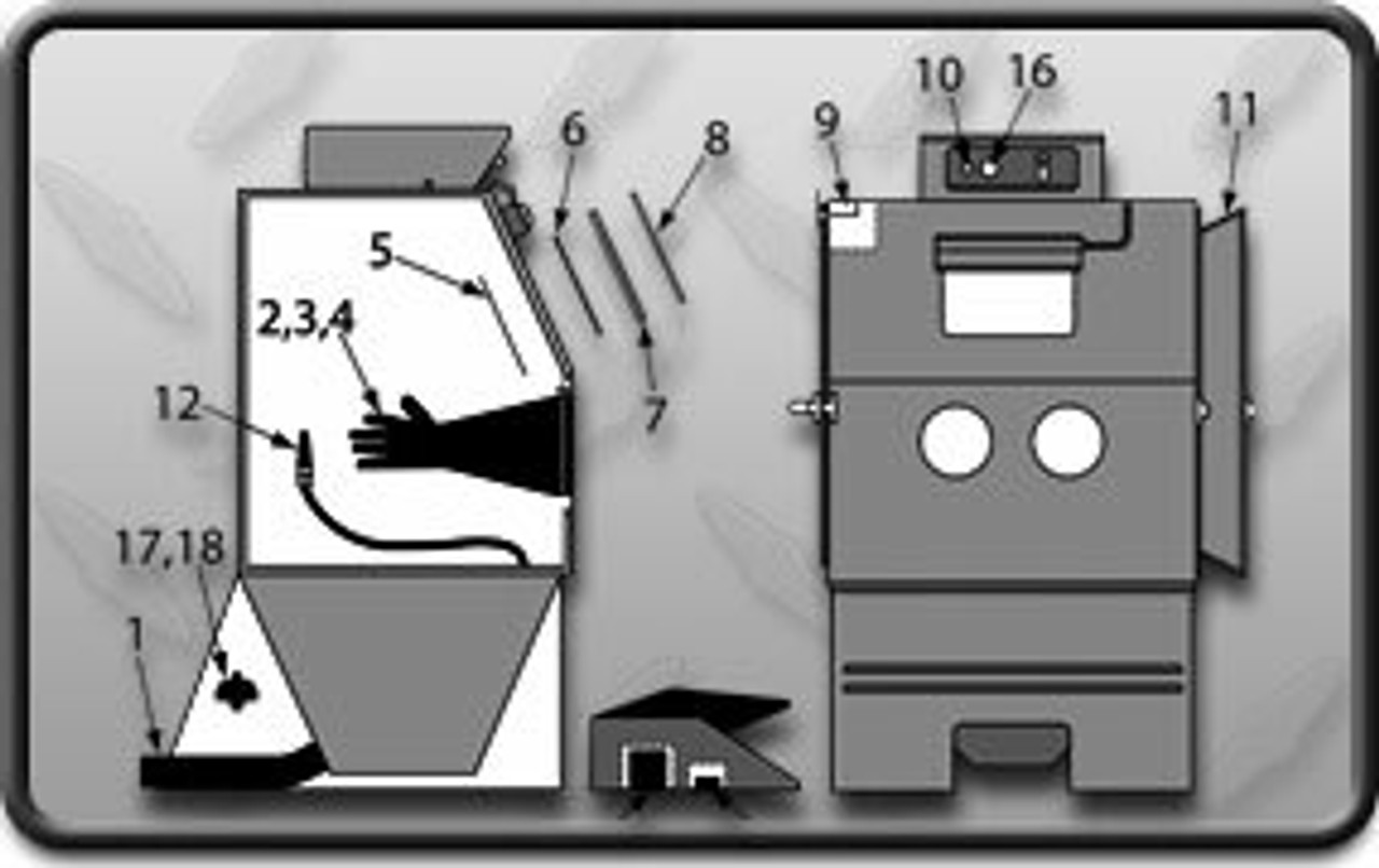 ZERO-CLEMCO STYLE CABINET COMPONENTS