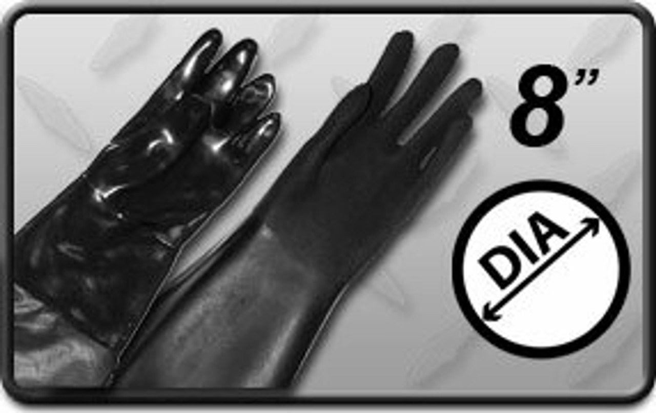 8" DIAMETER GLOVES