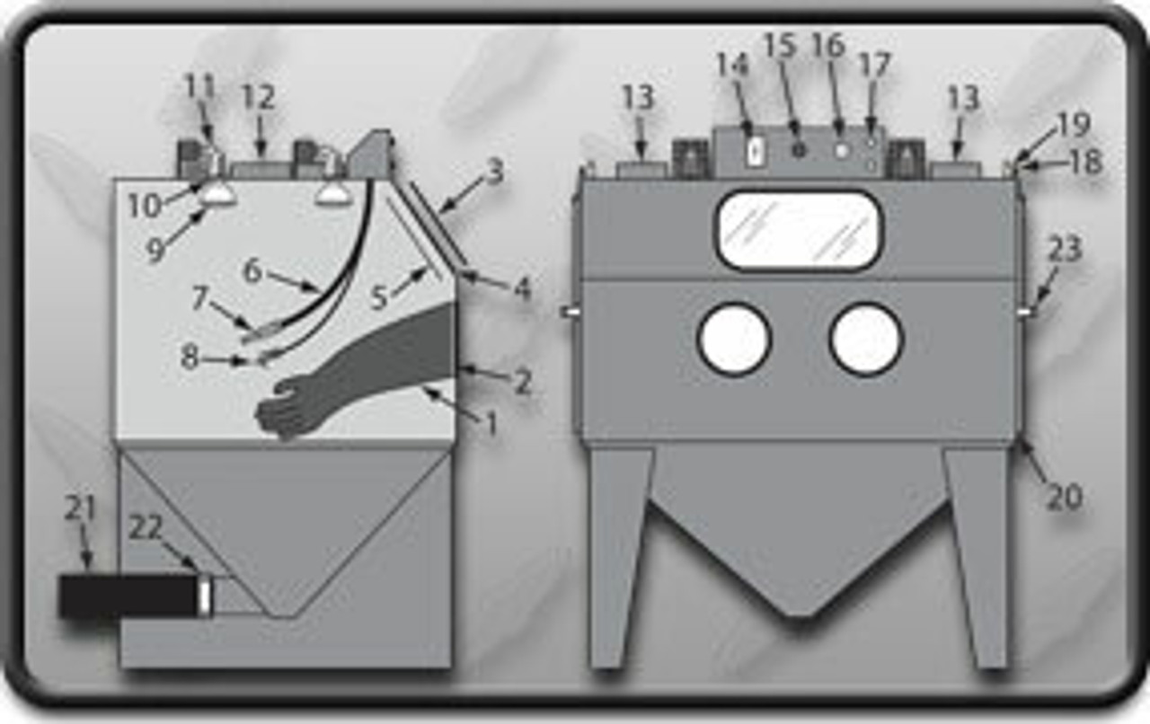 P & G STYLE CABINET COMPONENTS