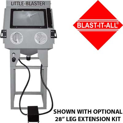 2824 LITTLE-BLASTER™ SERIES SUCTION BLAST CABINET, WITH 100 CFM