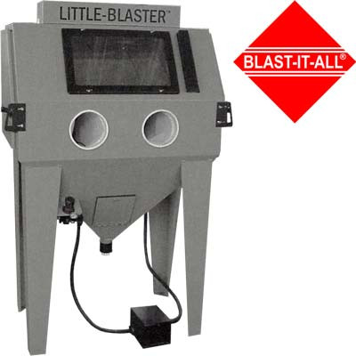 4024 LITTLE-BLASTER™ SERIES SUCTION BLAST CABINET, W/ 100 CFM DUST