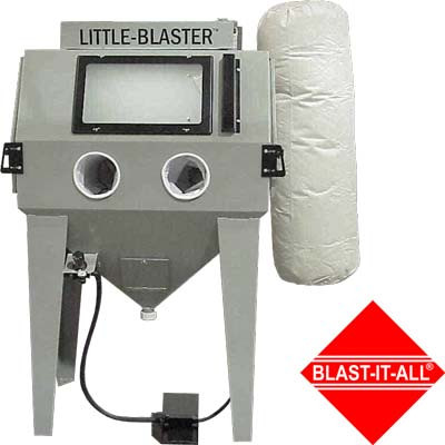 4824 LITTLE-BLASTER™ SERIES SUCTION BLAST CABINET, W/ 300 CFM